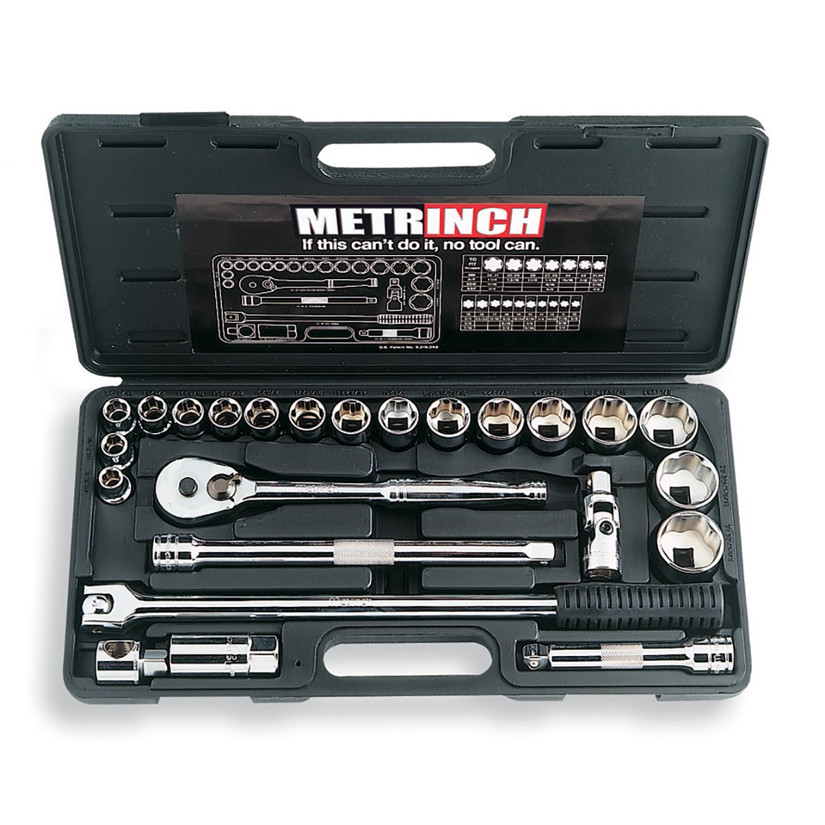 METRINCH 1/2IN DRIVE 24PC SOCKET SET