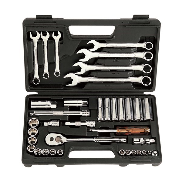 METRINCH 1/4IN &3/8IN DR 37PC SOCKET SET