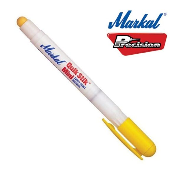 MARKAL MARKER SOLID PAINT QUIK STIK MINI TWIST UP WHITE