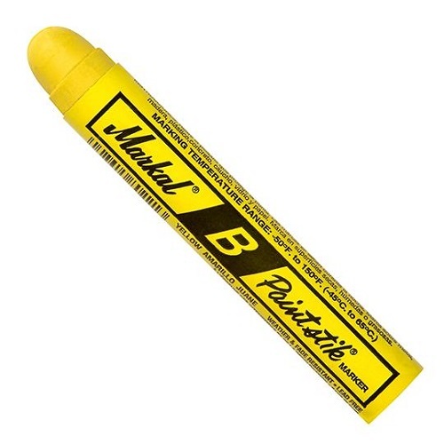 MARKAL PAINTSTIK B MULTI-PURPOSE MARKER 17mm MARK YELLOW