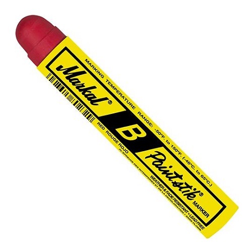 MARKAL PAINTSTIK B MULTI-PURPOSE MARKER 17mm MARK RED