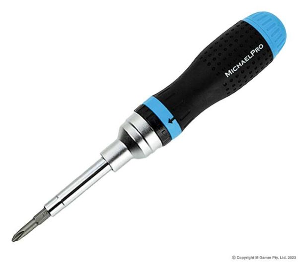 Michael Pro - 19-in-1 Multi Bit Ratchet Screwdriver