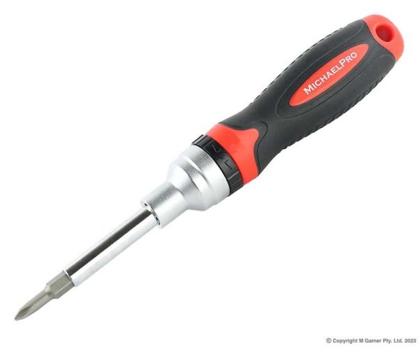 Michael Pro - 7-in-1 Ratcheting Nut & Screwdriver Driver