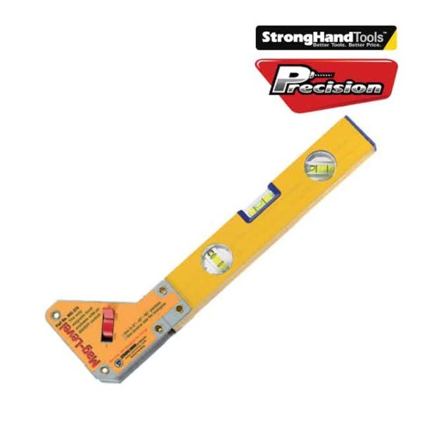 STRONGHAND MAGNET LEVEL 3 ANGLES 45 90 180 DEGREES 30KG PULL FORCE