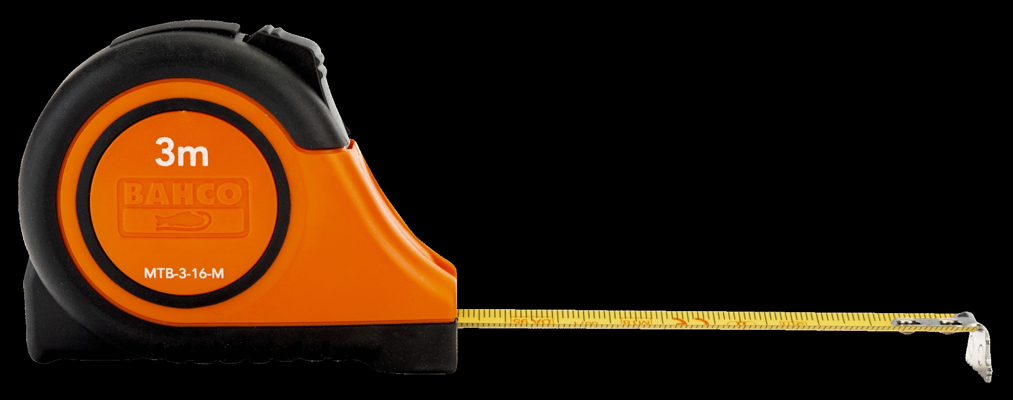 Bahco 8 metre, measuring tape, steel blade, blade width 25mm - Image 2