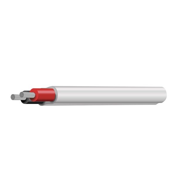 MATSON 6MM TWIN CABLE MARINE WHITE (50M)