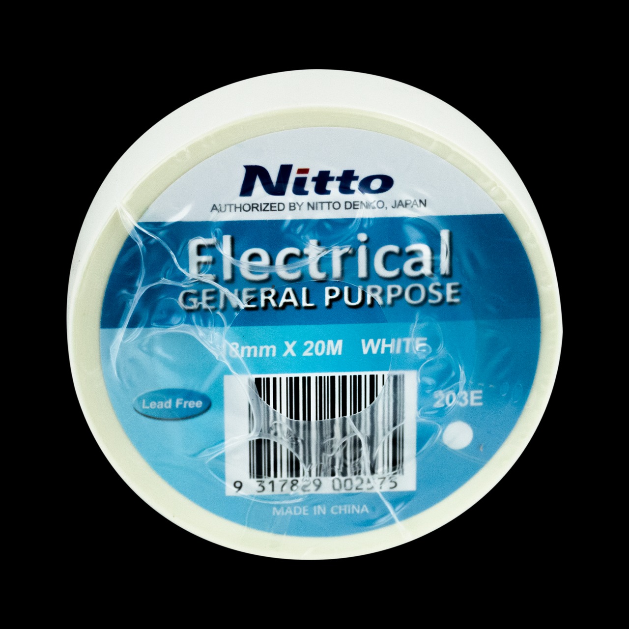 NITTO - TAPE #203 0.18 x 18mm x 20m WHITE - Image 2