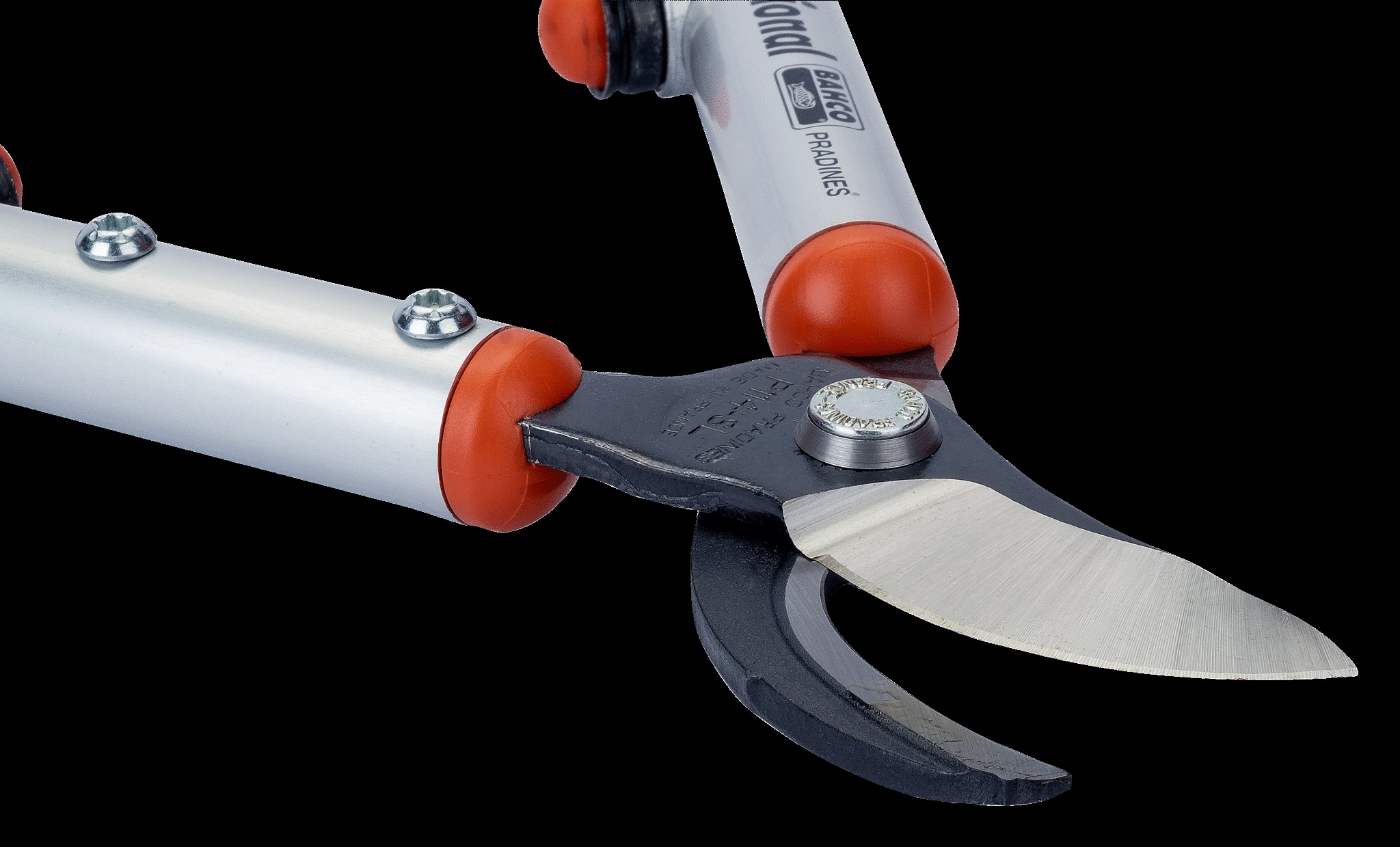 Bahco By-pass super light aluminium handles, rubber grip - Image 5