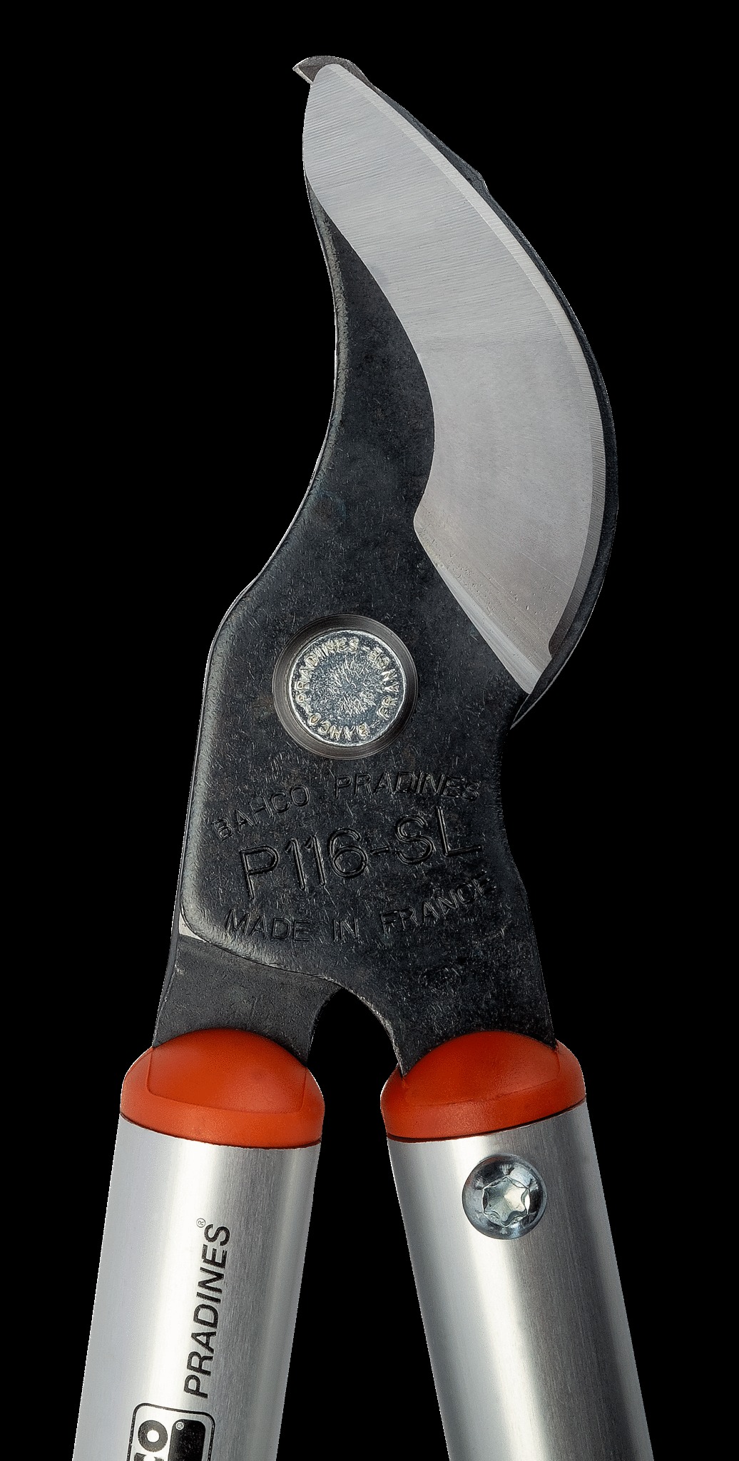 Bahco By-pass super light aluminium handles, rubber grip - Image 4