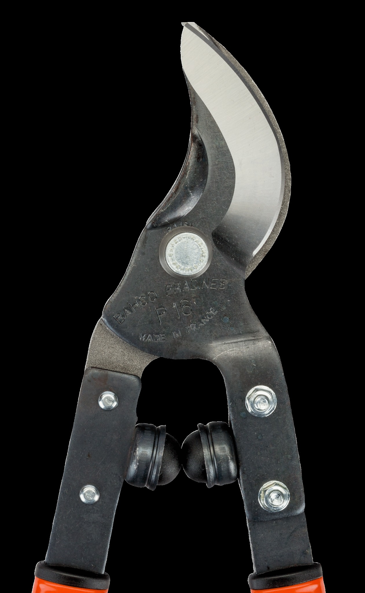 Bahco By-pass steel handles, rubber grip - Image 3