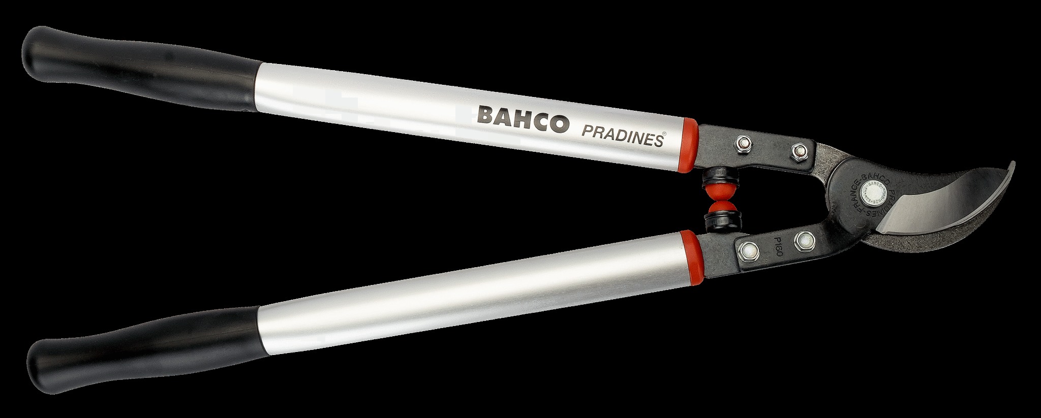 Bahco By-pass, super light aluminium handles, rubber grip - Image 2