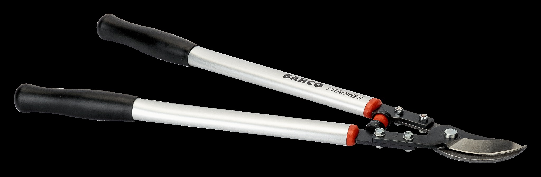 Bahco By-pass, super light aluminium handles, rubber grip