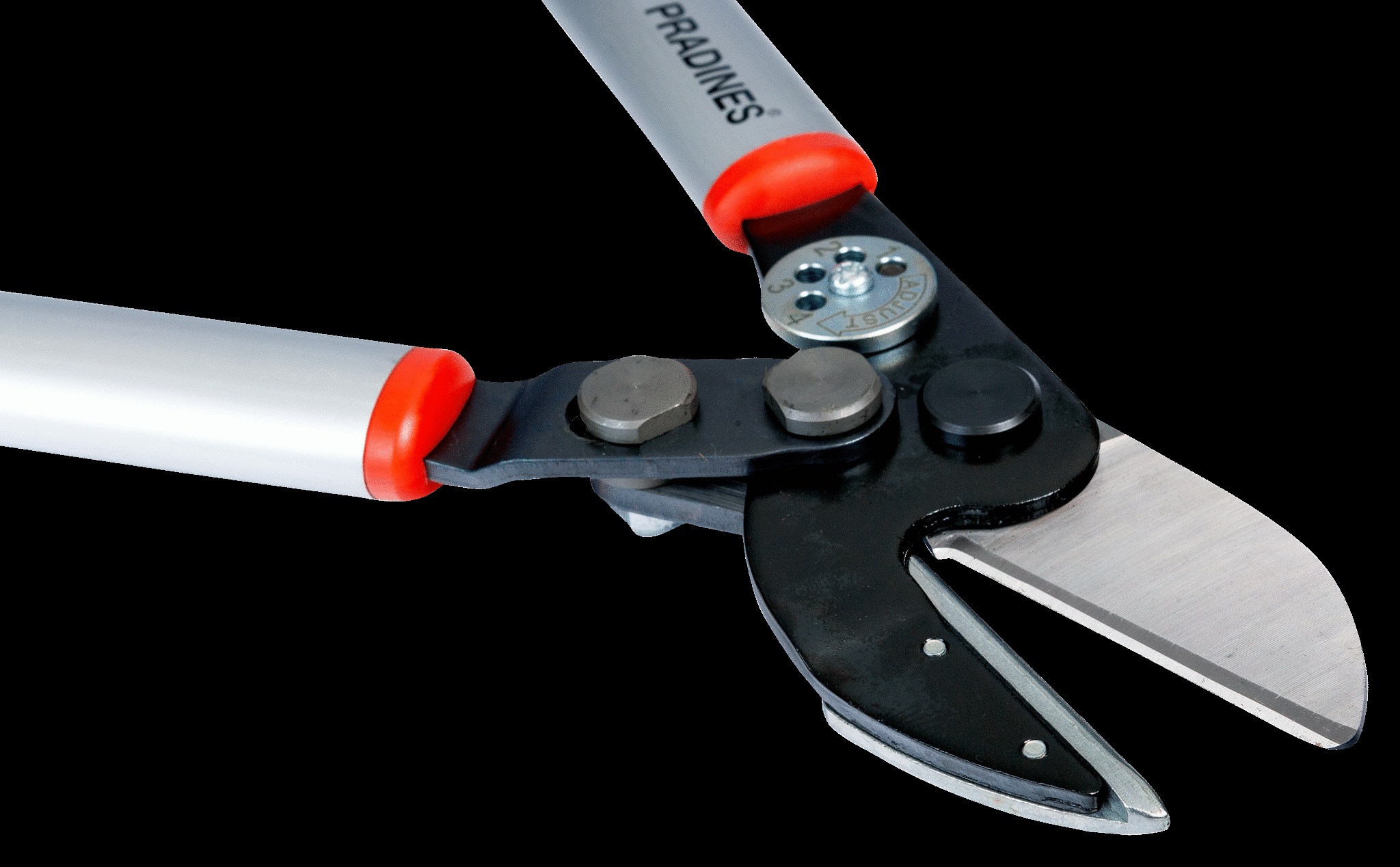 Bahco Two handed Super Light Anvil Lopper - length 85cm, Lever action gives 50% more power for effortless cutting in large diameter branches.. Equipped with adjusting cam for increasing the lifetime of the anvil. Cutting capacity 45mm - Image 4