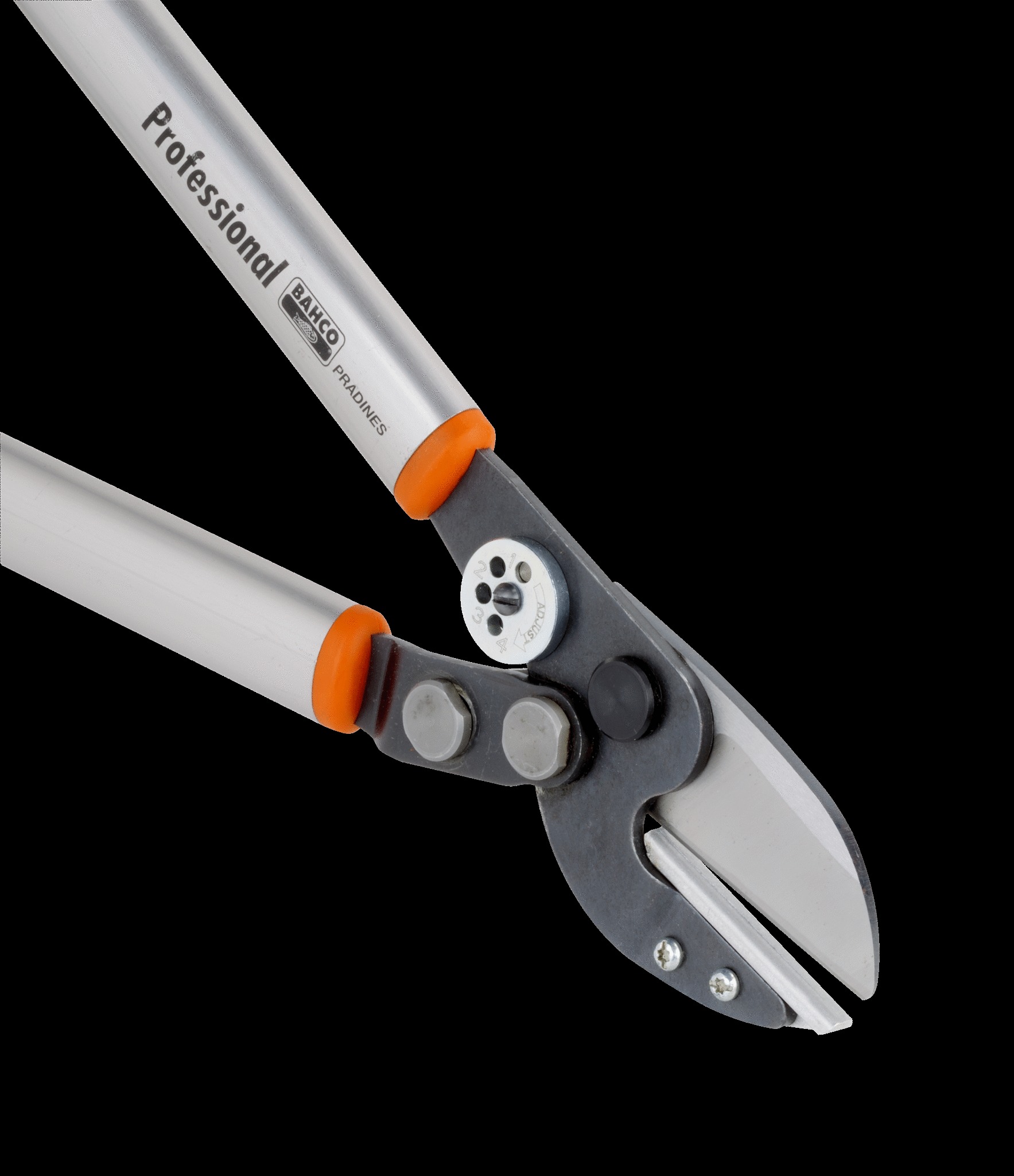 Bahco Two handed Super Light Anvil Lopper - length 85cm, Lever action gives 50% more power for effortless cutting in large diameter branches.. Equipped with adjusting cam for increasing the lifetime of the anvil. Cutting capacity 45mm - Image 5