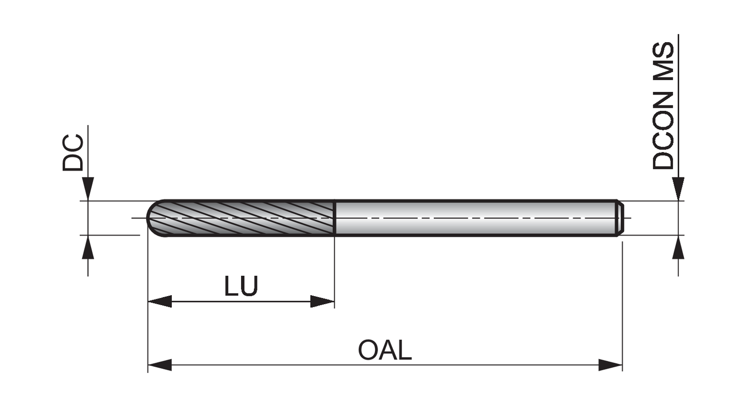 DORMER P5053.0X3.0 Rotary Burrs - Image 2