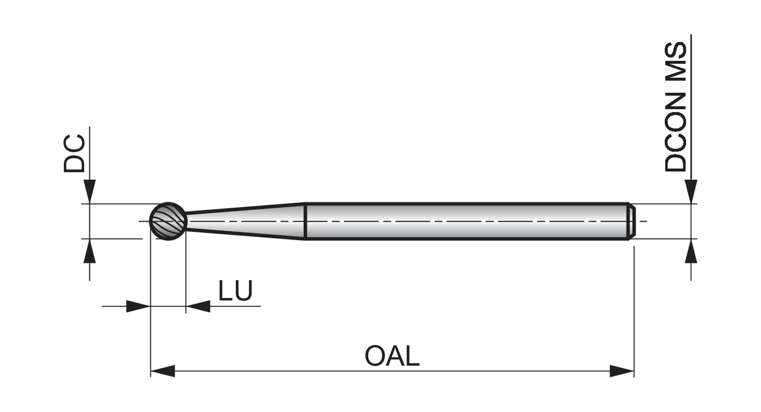 DORMER P5073.0X3.0 Rotary Burrs - Image 2