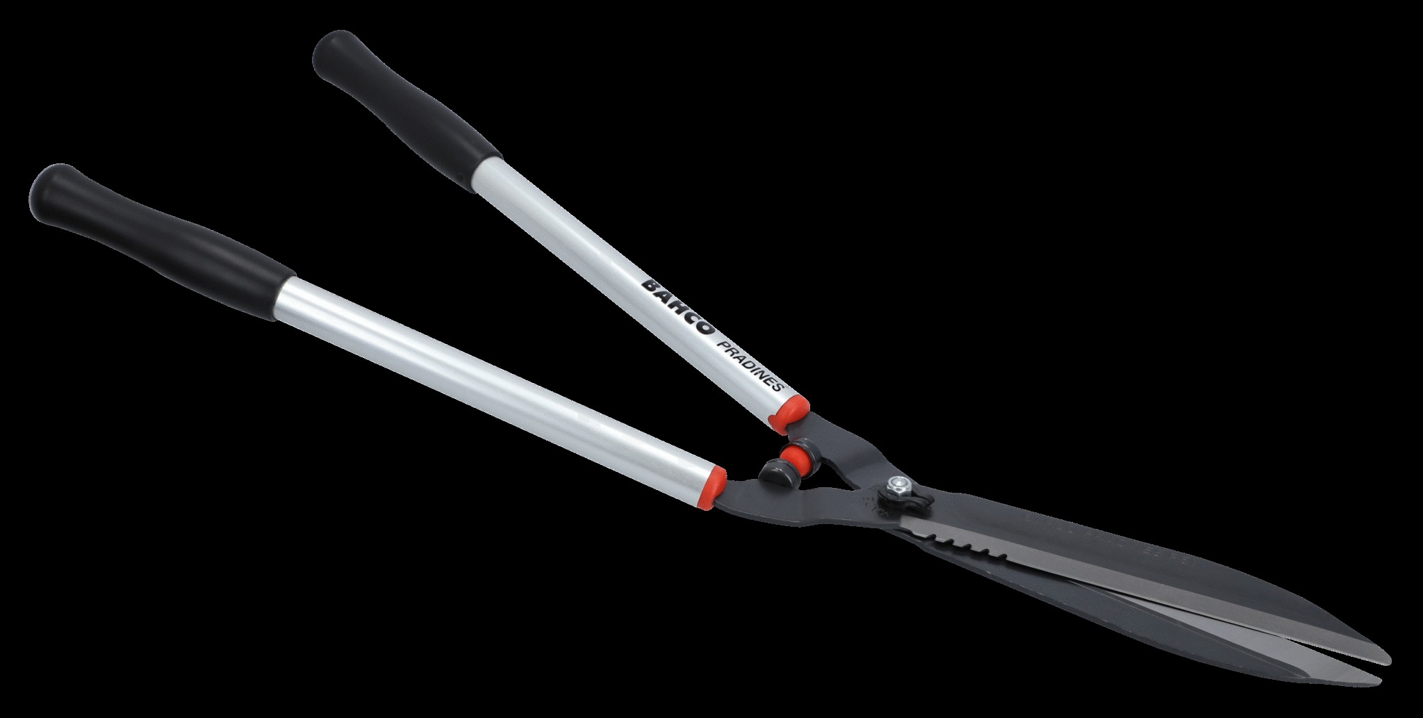 Bahco Hedge Shears Straight edge blades - long super light aluminium handles