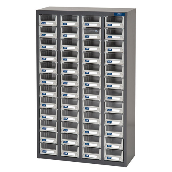 ITM PARTS CABINET, METAL A7 48 DRAWERS 586W x 222D x 937H