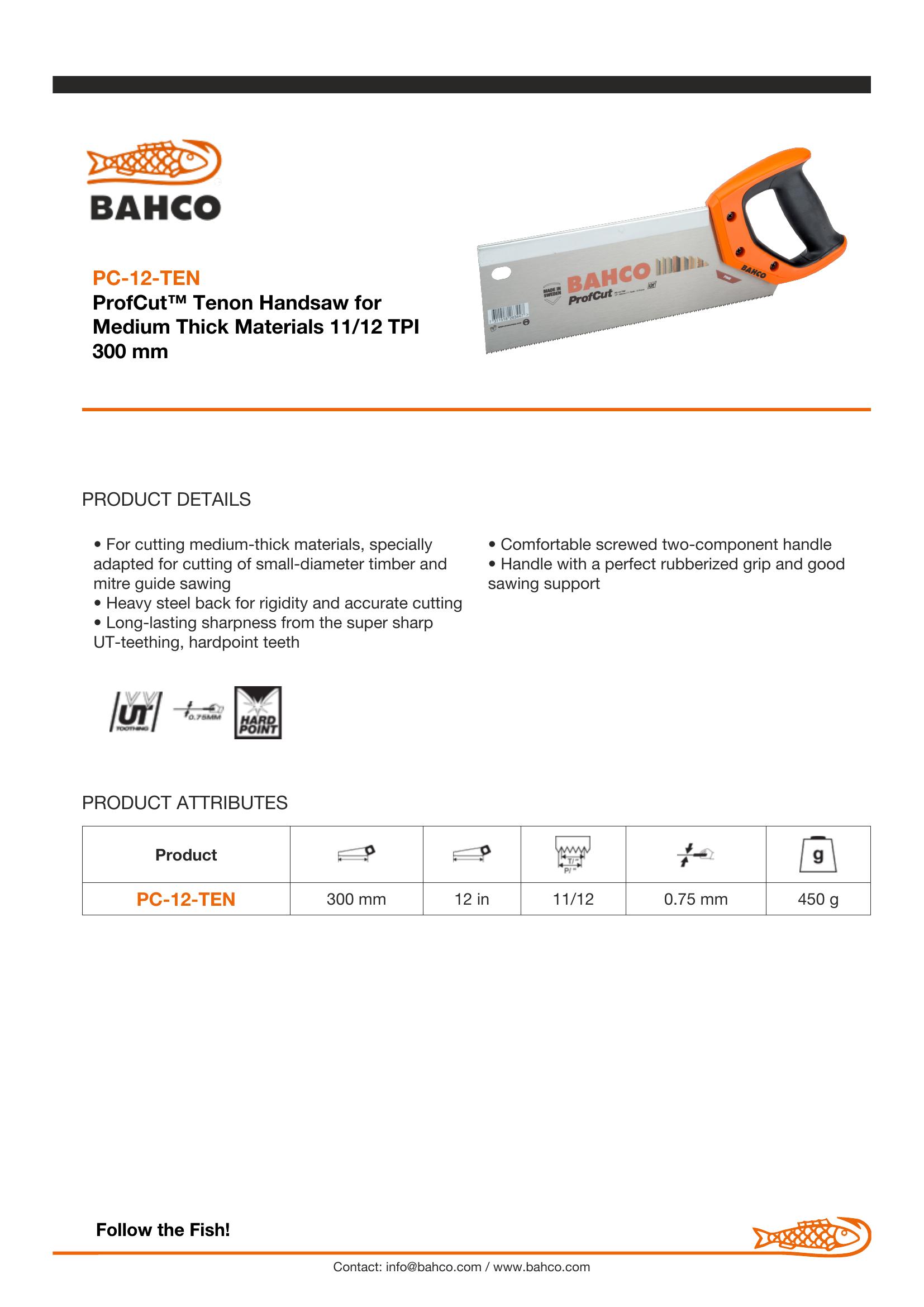 Bahco Tenon saw - Image 6