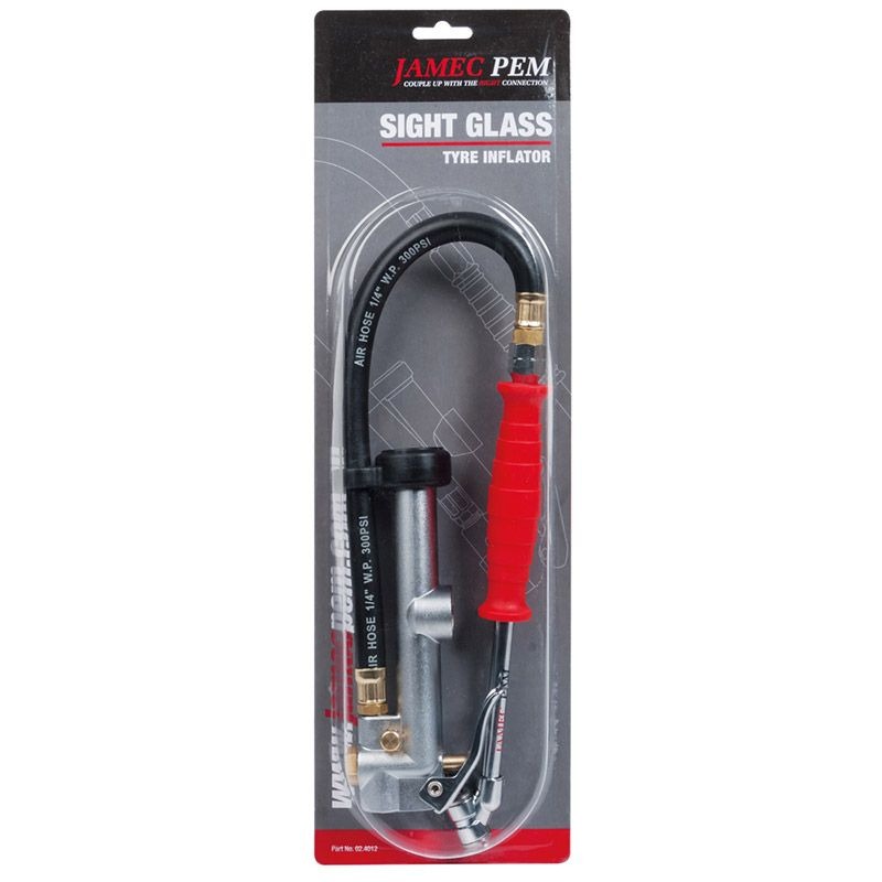 JAMEC PEM - TYRE INFLATOR, C/W SIGHT GLASS - Image 2