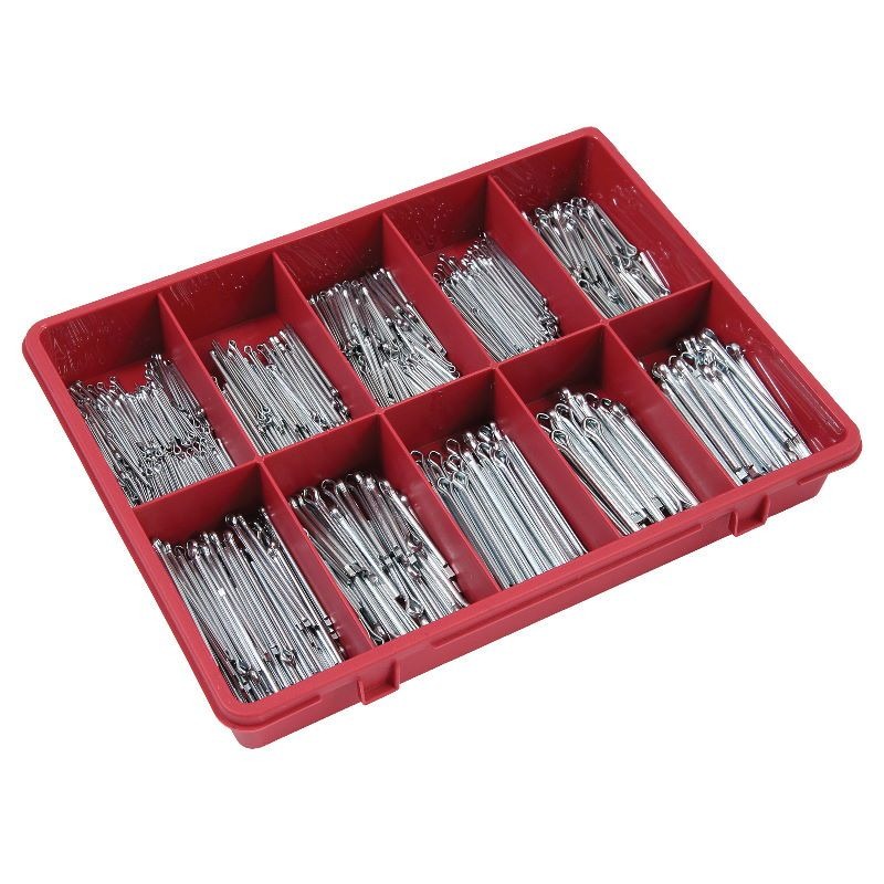 JAMEC PEM - SPLIT PINS, MASTER PACK 650 PIECES, ASSORTED - Image 2