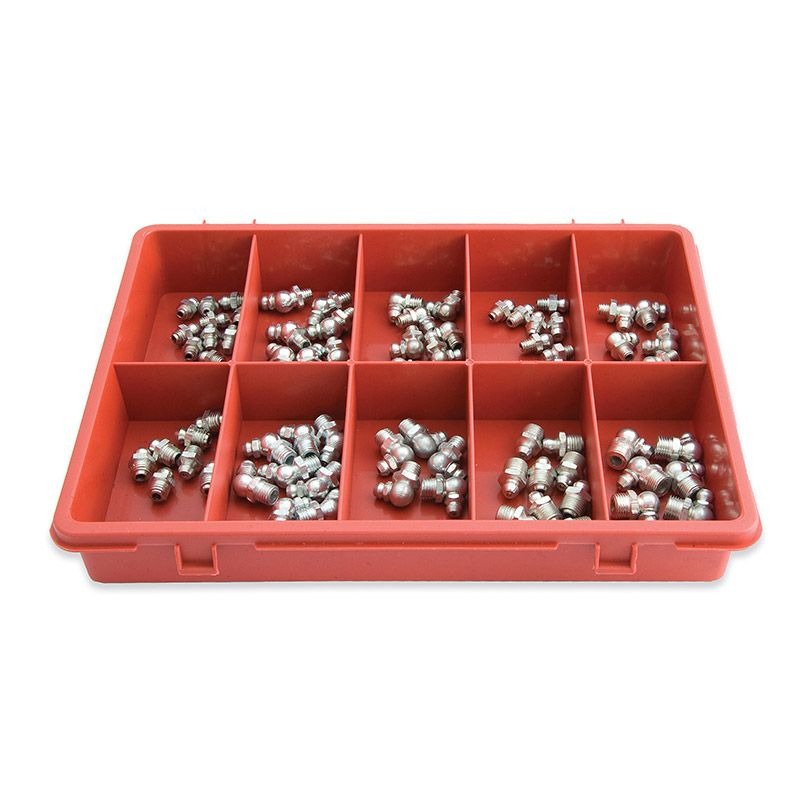 JAMEC PEM - GREASE NIPPLES, MASTER PACK 80 PIECES, ASSORTED
