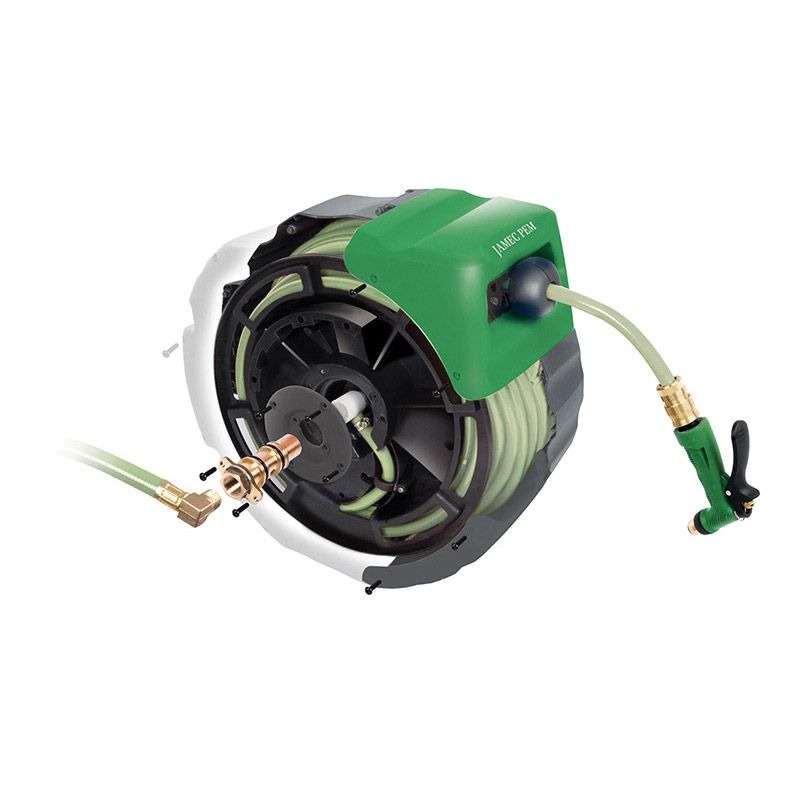 JAMEC PEM - HOSE REEL, HELIX, PVC, WATER 20m, CONTROLLED RETURN - Image 2