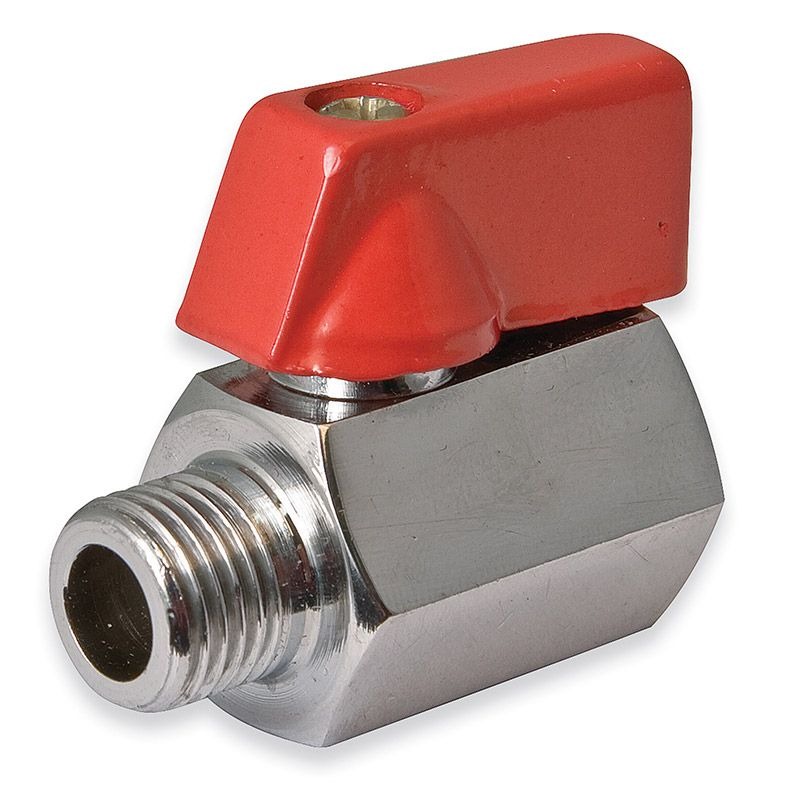 JAMEC PEM - MINI BALL VALVE, 1/4in BSP MALE/FEMALE