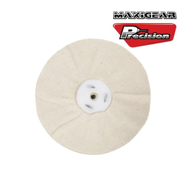 MAXIGEAR MOP POLISHING CALICO UNSTITCHED 150mm X 50 FOLD