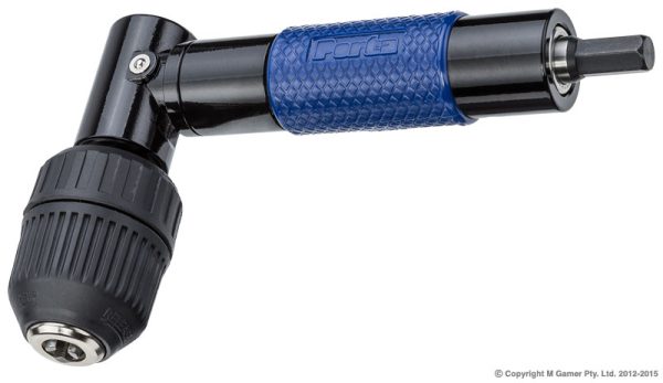Porta - 90° Keyless 10mm Drill Attachment