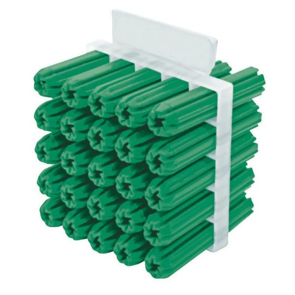 POWERS - WALL PLUG, PVC GREEN 25mm [1000]