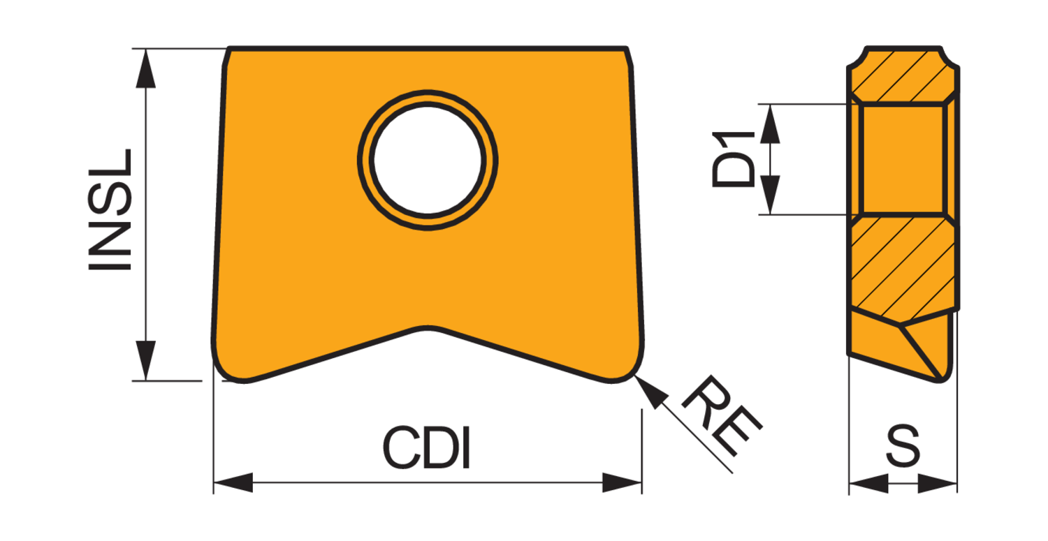 PRAMET PPHT 200030-A2:2003 Milling inserts for D&M - Image 2