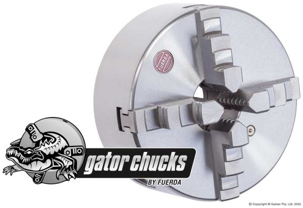 Fuerda - High Precision 4 Jaw Self Centering Lathe Chuck - 200mm