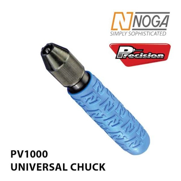 NOGA CHUCK HOLDER 3 JAW ALUMINIUM HANDLE 0.5-8MM