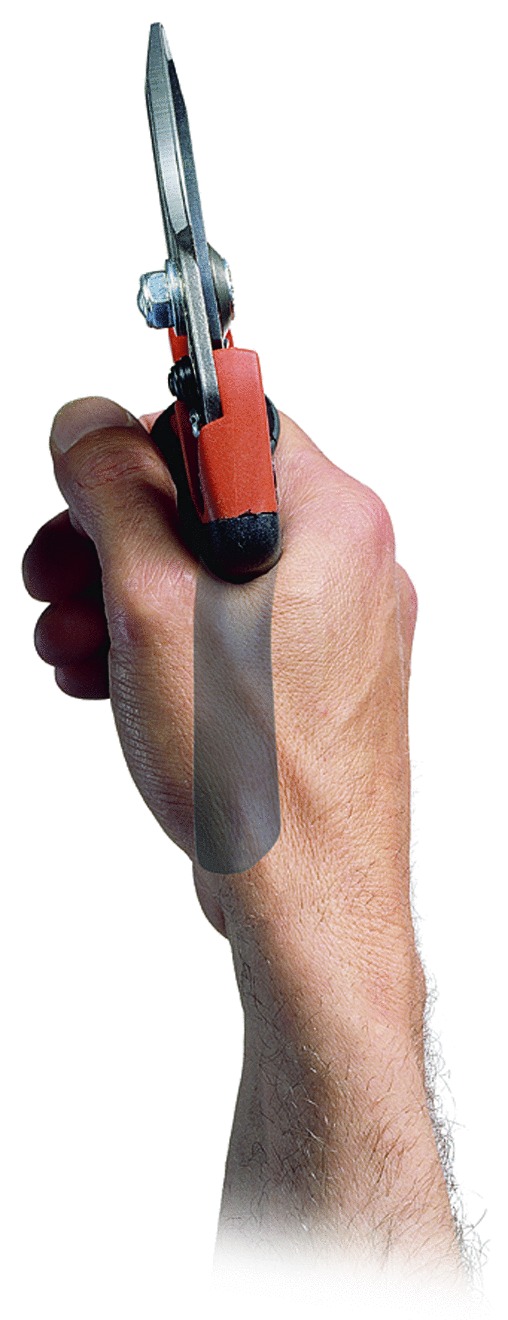 Bahco ERGO™ 20 mm Small Bypass Secateurs with Elastomer Coated Fixed Handle - Image 4