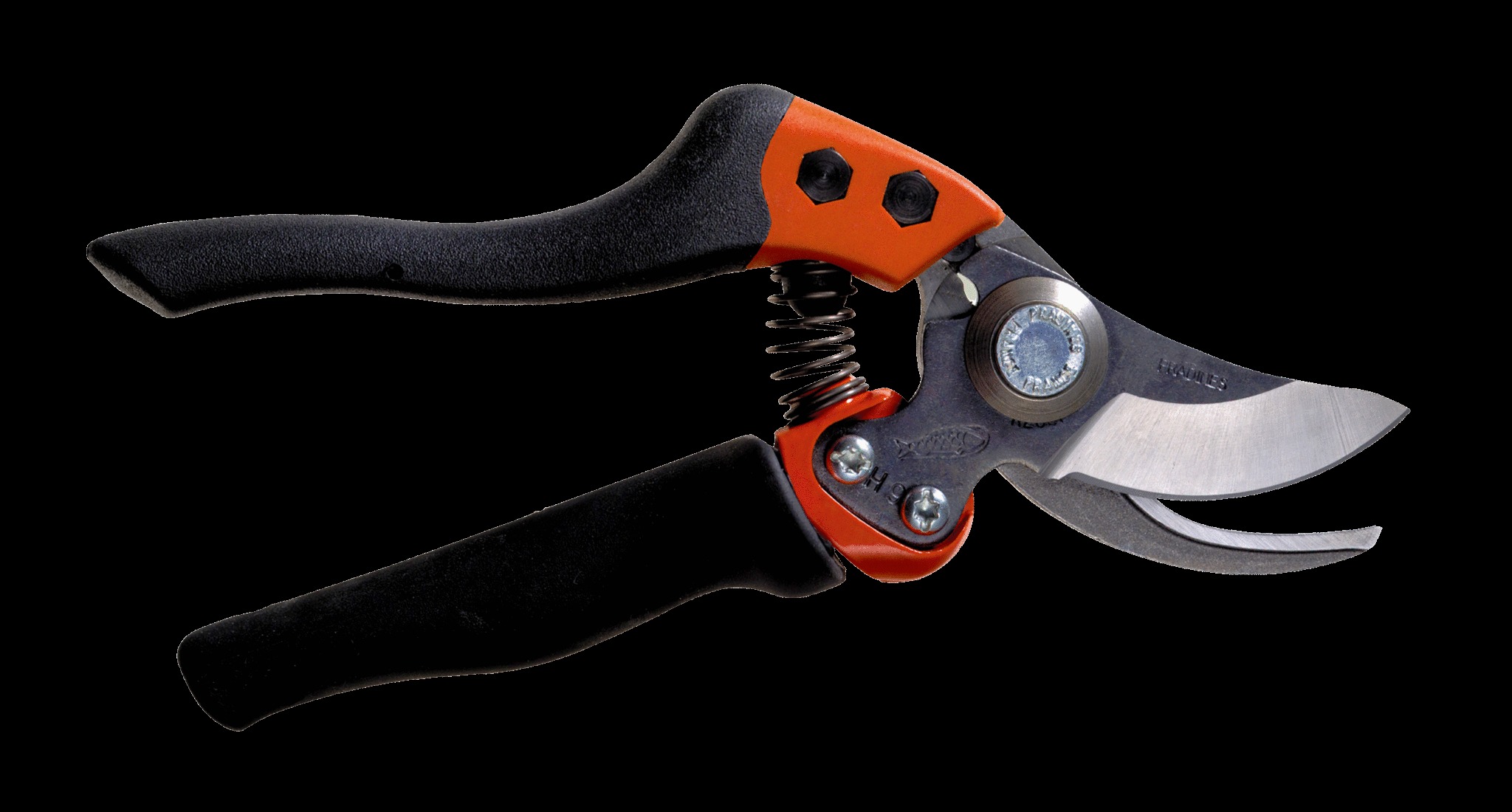 Bahco ERGO™ 20 mm Medium Bypass Secateurs with Elastomer Coated Rotating Handle