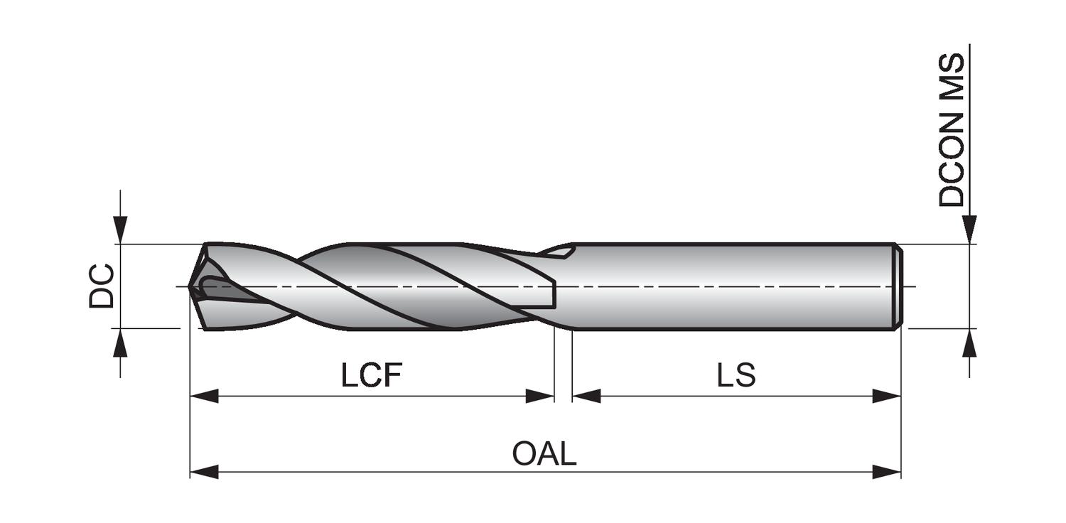 DORMER R45819.0 Carbide Drills - Image 2