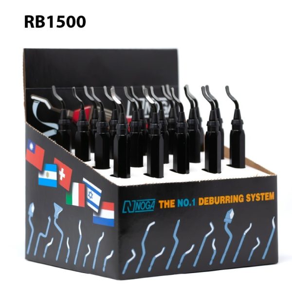 NOGA RAPID-BURR DEBURRING TOOL 20 PIECE DISPLAY SET