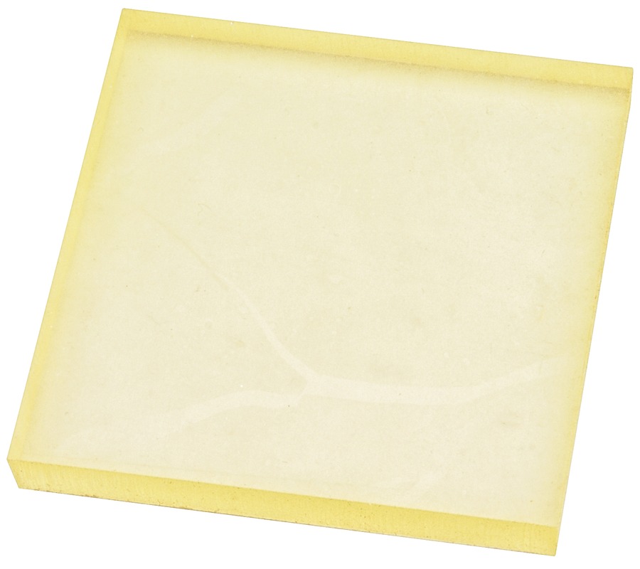 Starrett TEST BLOCK- RUBBER-CLEAR FOR 3805 RBC-63 Calibrated Rubber Test Block