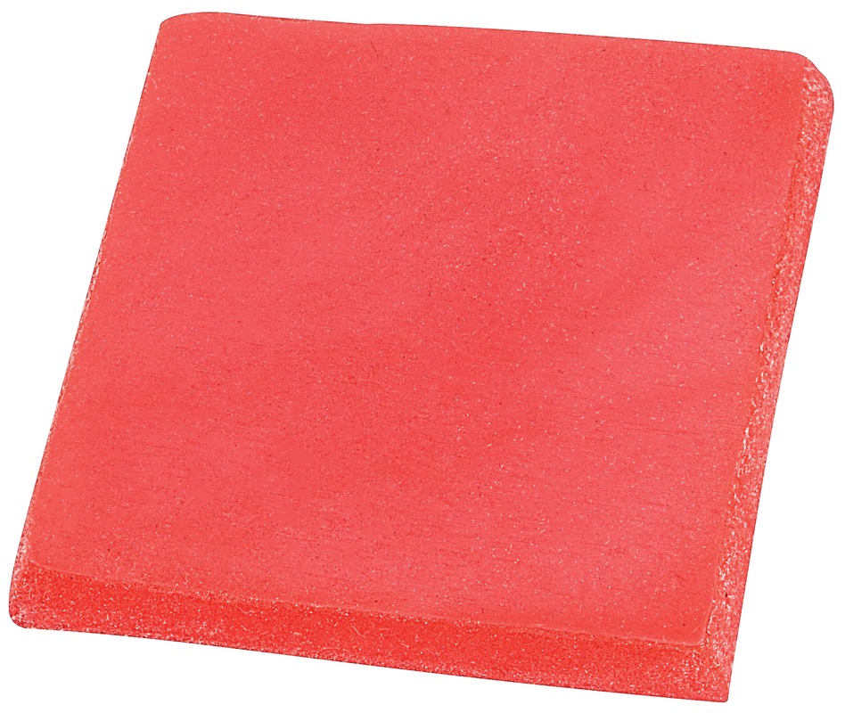 Starrett TEST BLOCK- RUBBER-RED FOR 3805 RBR-30 Calibrated Rubber Test Block