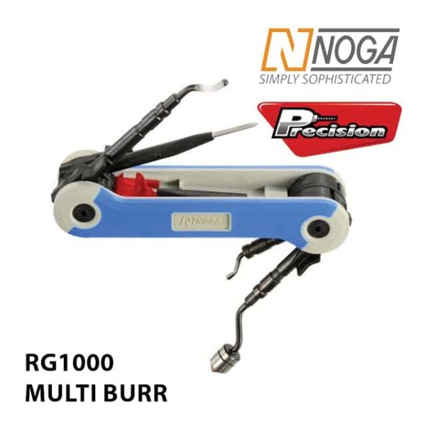 NOGA TOOL FOLD OUT MULTIBURR 4 BLADES