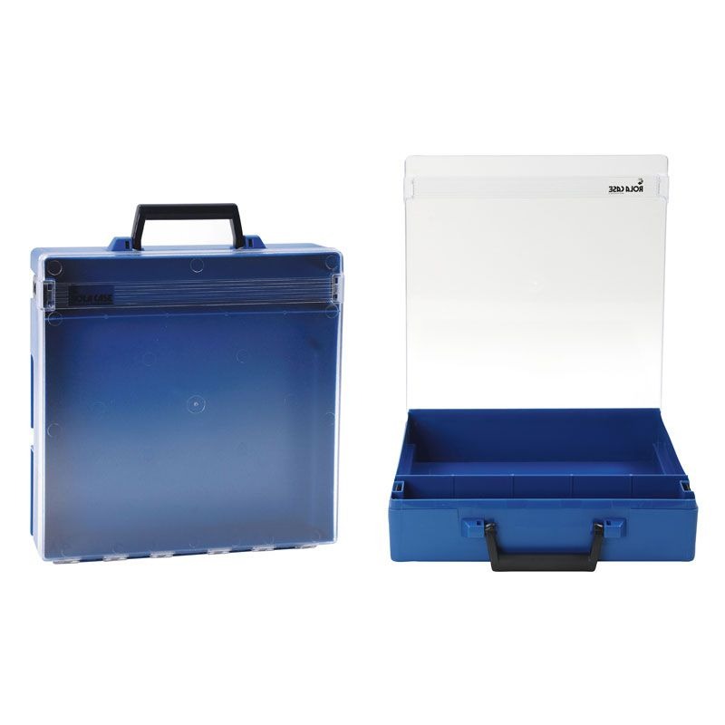 ROLACASE - ROLACASE WITHOUT DIVIDERS CLEAR LID 370 x 370 x 85mm