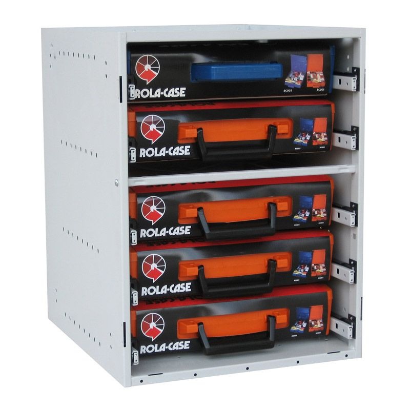 ROLACASE - CABINET 5 DRAWER RC5DC WITH CASES