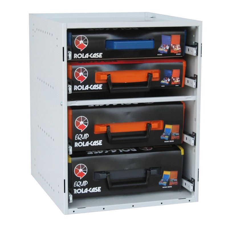 ROLACASE - ROLACASE KIT WITH 2LRG AND 2 STD CASES,CLOSED LIDS