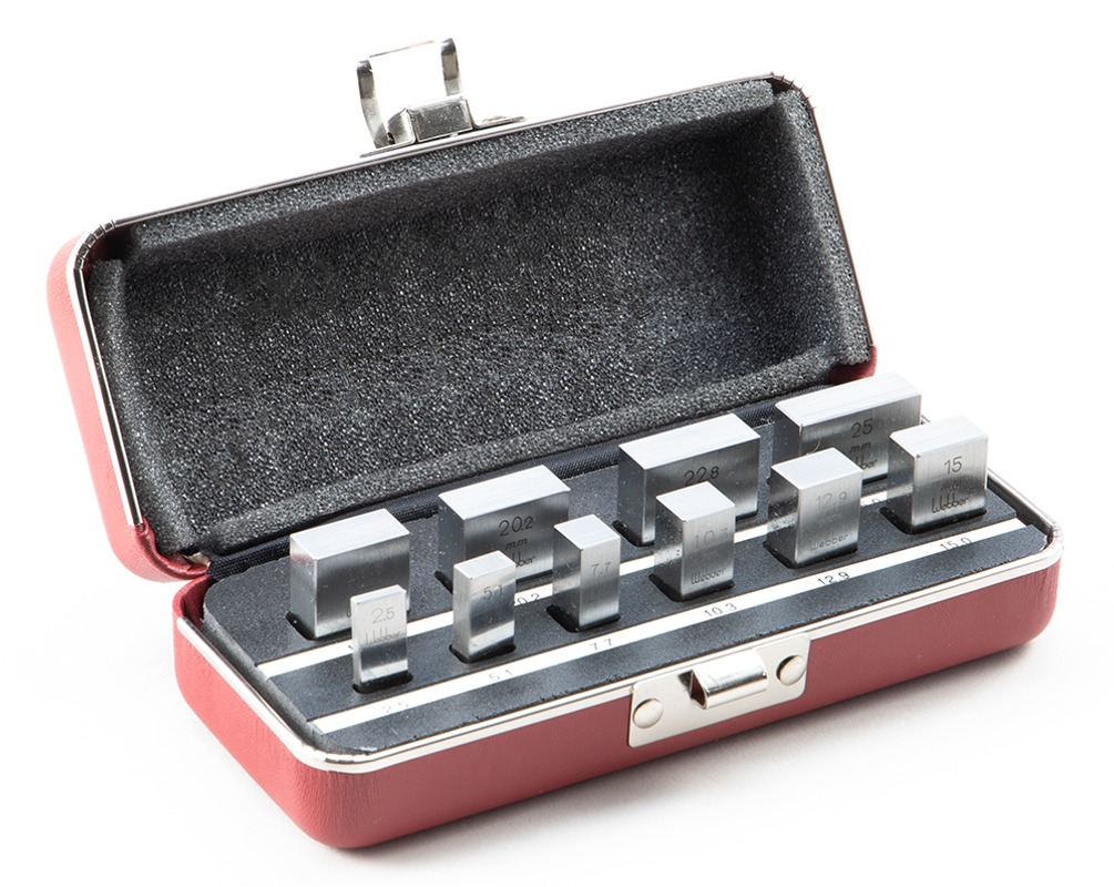 Starrett Micrometer Checking Set - Metric KLIXP24-1-N I Beam Level