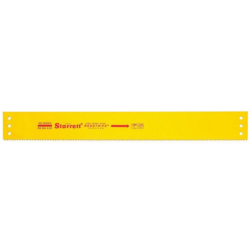 Starrett POWER HACKSAW BLADES BI-METAL 900MM X 114MM X 3.5MM X 2-1/2 RS900-2.1/2A Solid High Speed Steel Power Hacksaw