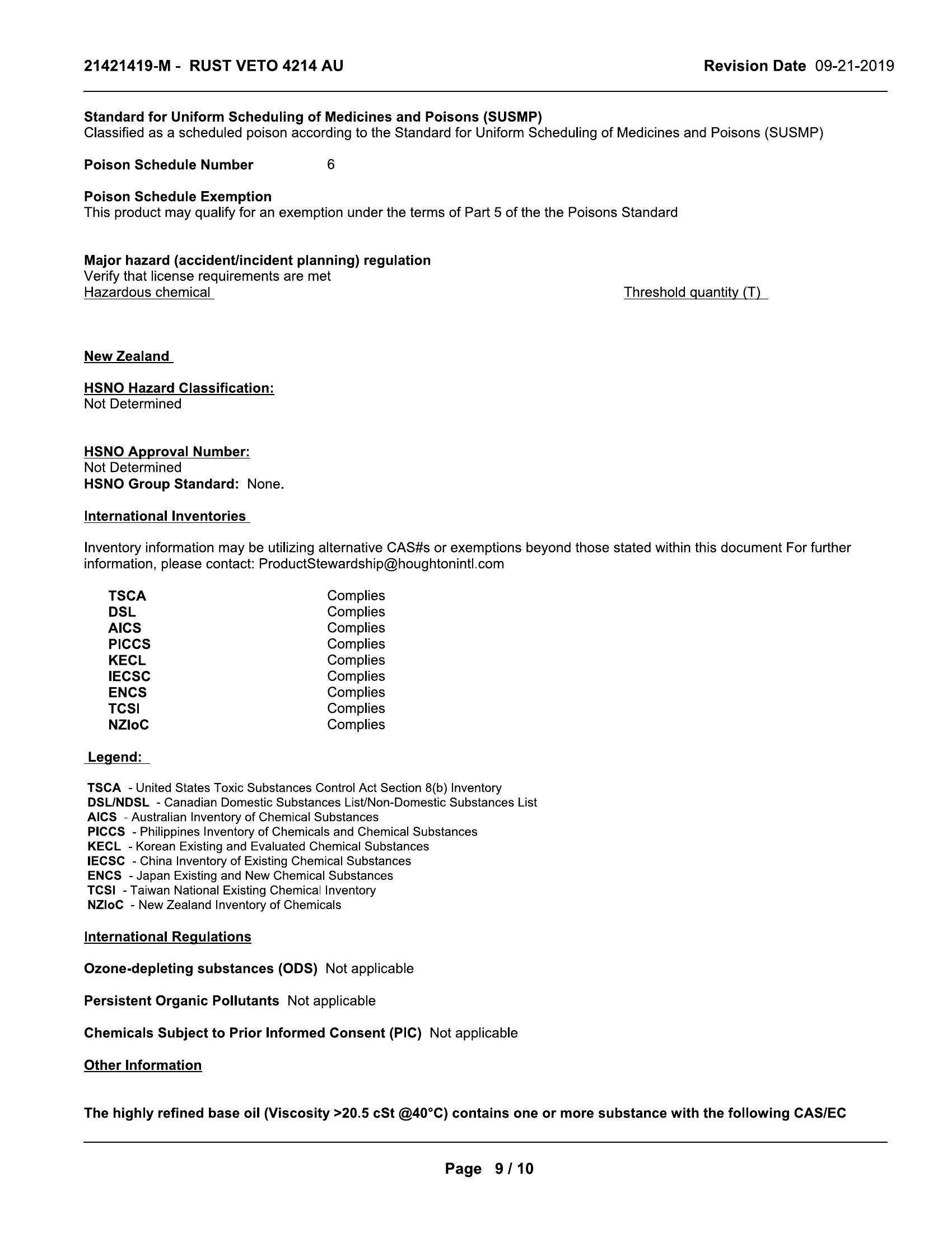 Quaker Houghton RUST VETO 4214 20lt pail - Image 10