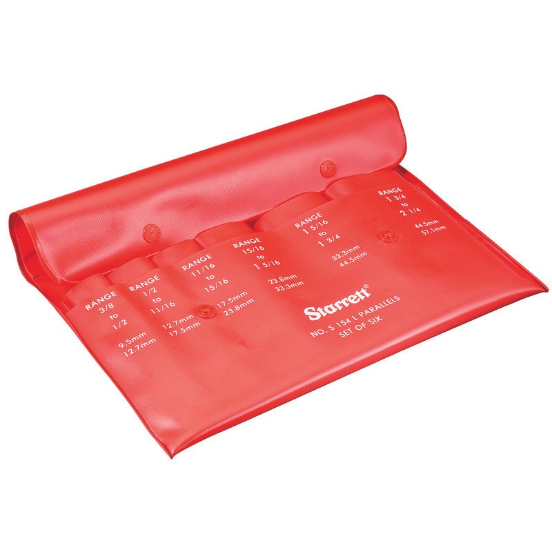 Starrett Case only for Set of 6 Parallels S154LZZ Plastic Case For Adjustable Parallel Set