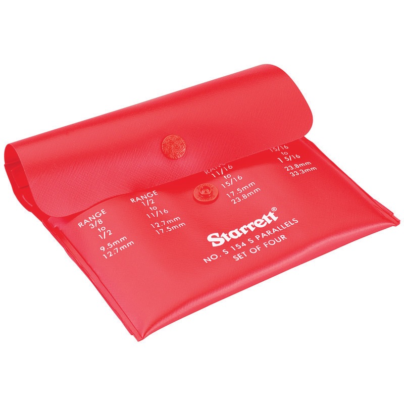 Starrett Case only for Set of 4 Parallels S154SZZ Plastic Case For Adjustable Parallel Set