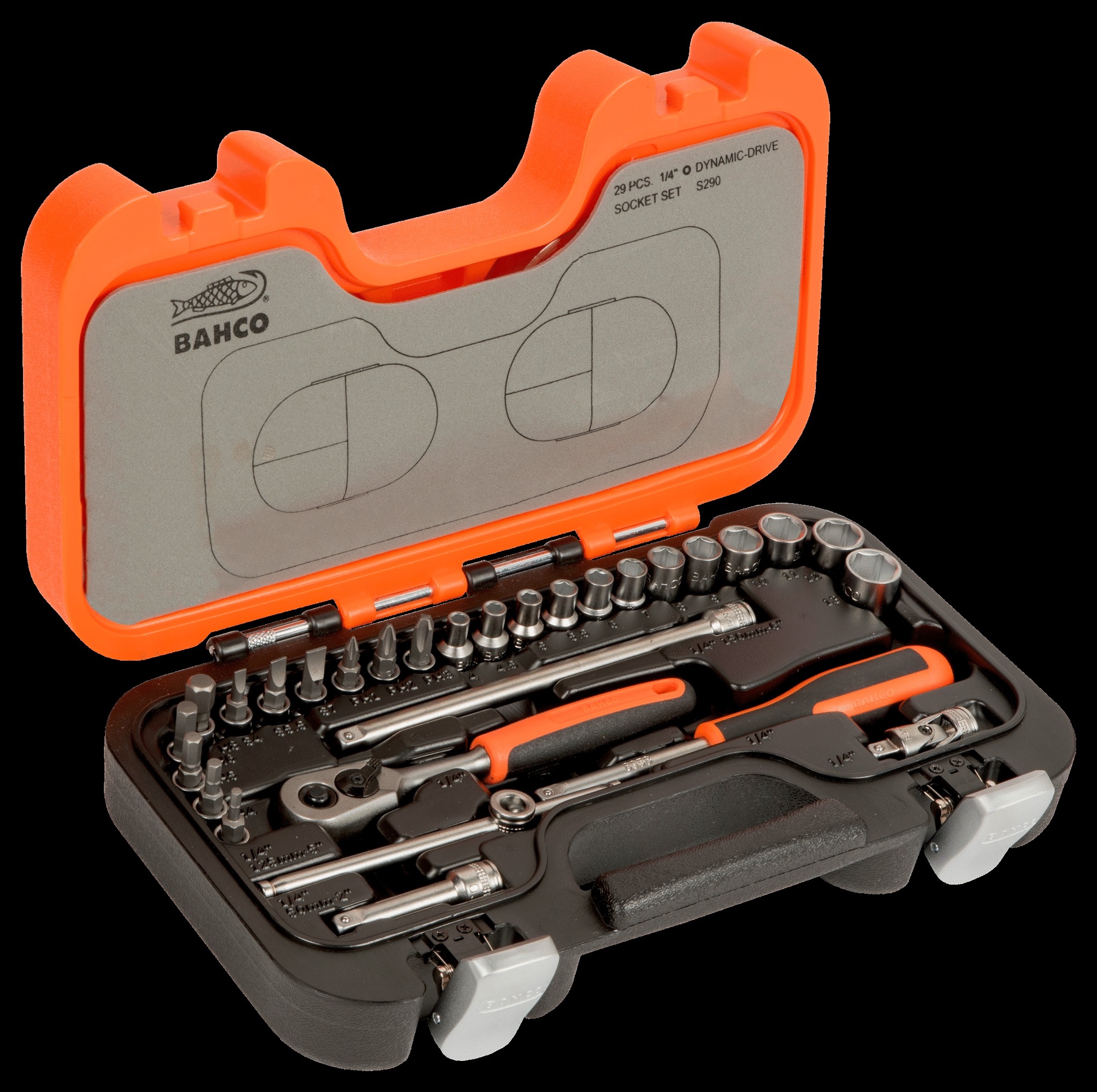 Bahco SOCKET SET 29pcs 1/4" - Image 3